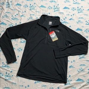 North Face Ambition 1/4 Zip Jacket Medium Black